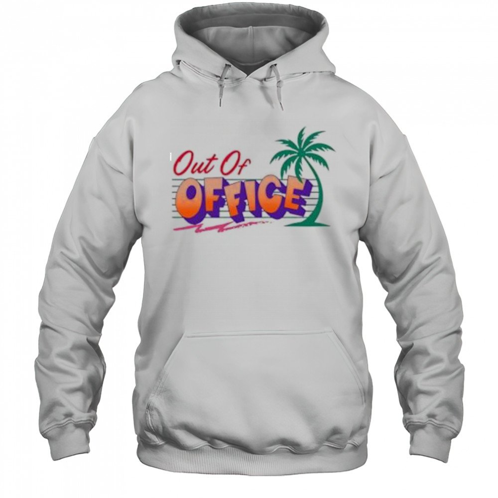 Out of office tropical shirt Hoodie