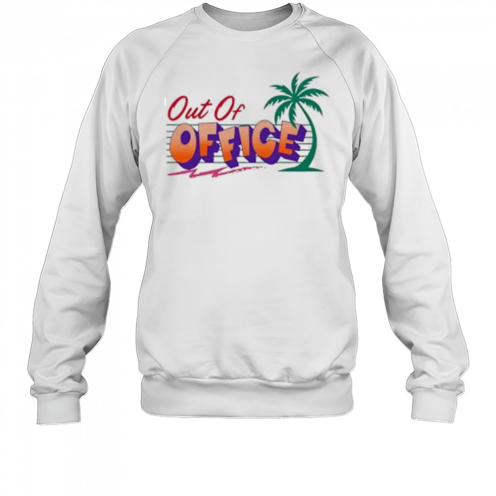 Out of office tropical shirt Sweatshirt
