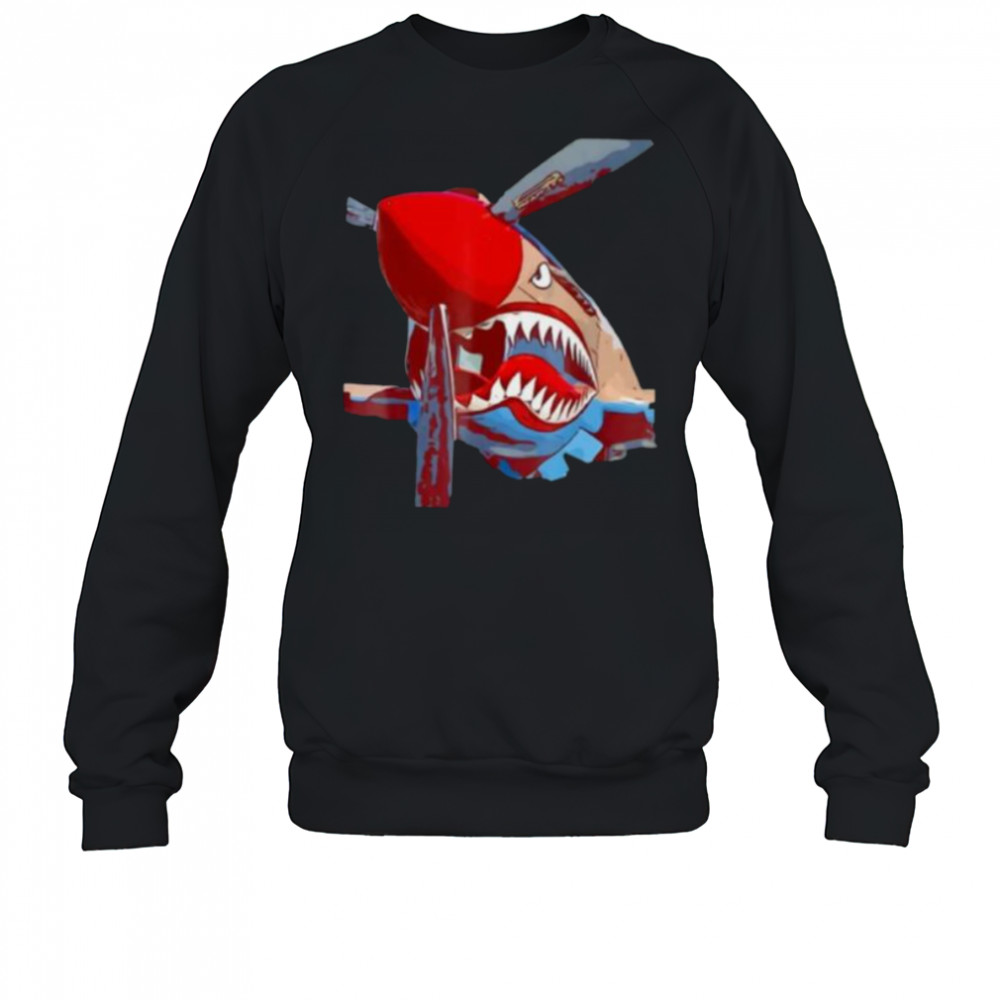 P 40 Warhawk Fighter Aircraft shirt Sweatshirt