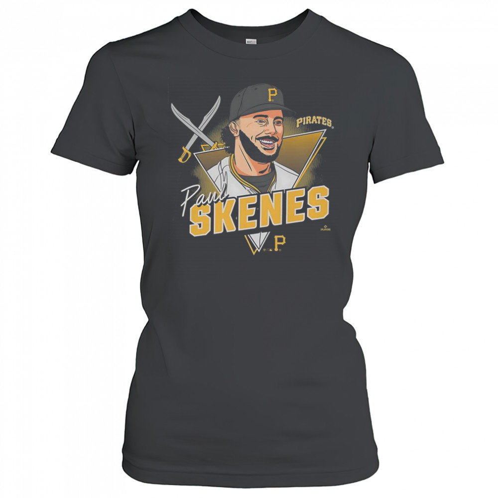 Paul Skenes Pittsburgh Pirates Player Caricature T-Shirt Women's T-shirt