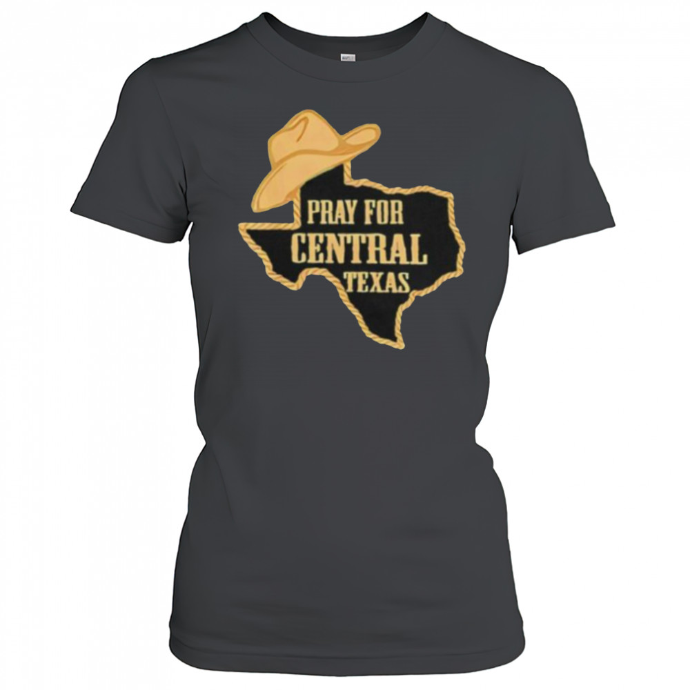 Pray for Central Texas cowboy hat shirt Women's T-shirt