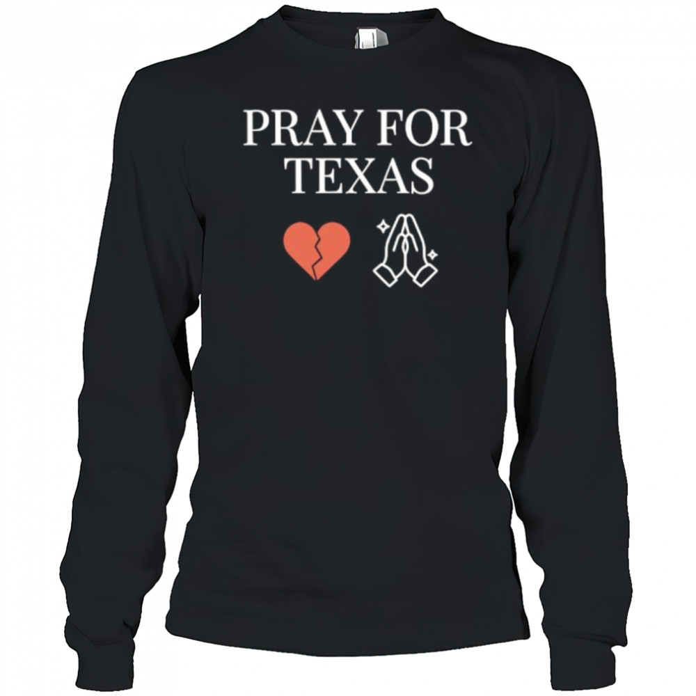 Pray for Texas flood victims shirt Long Sleeved