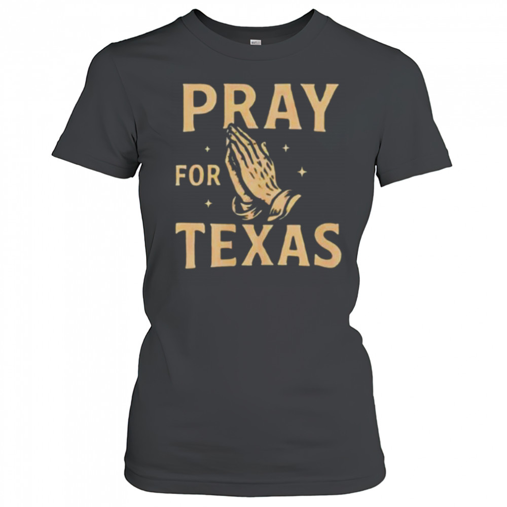 Pray for Texas hand shirt Women's T-shirt