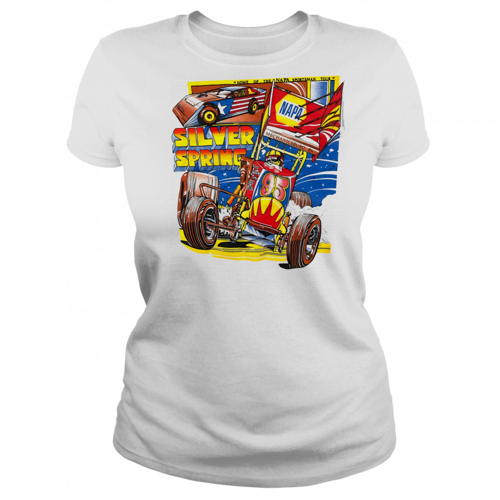 Silver Spring Speedway Sprint Car 90s Racing Car shirt Women's T-shirt