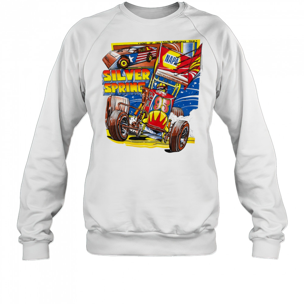 Silver Spring Speedway Sprint Car 90s Racing Car shirt Sweatshirt