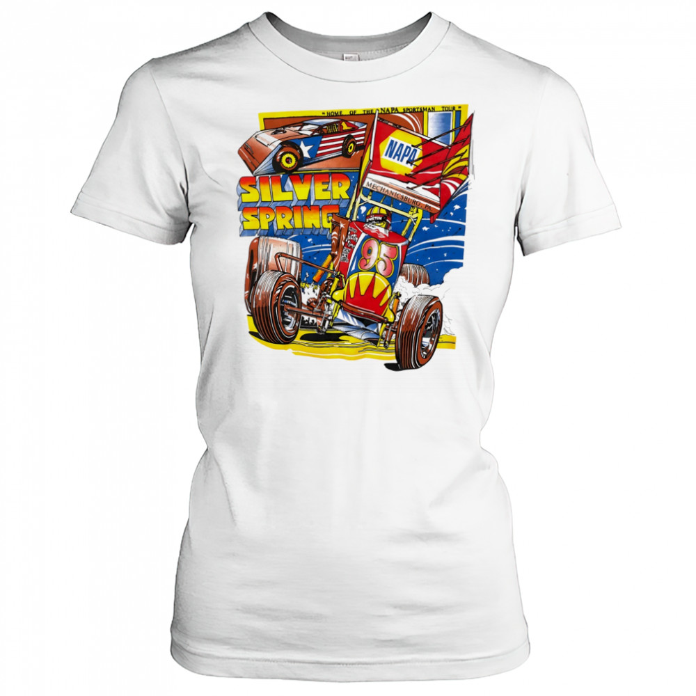 Silver Spring Speedway Sprint Car 90s Racing Car shirt Women's T-shirt