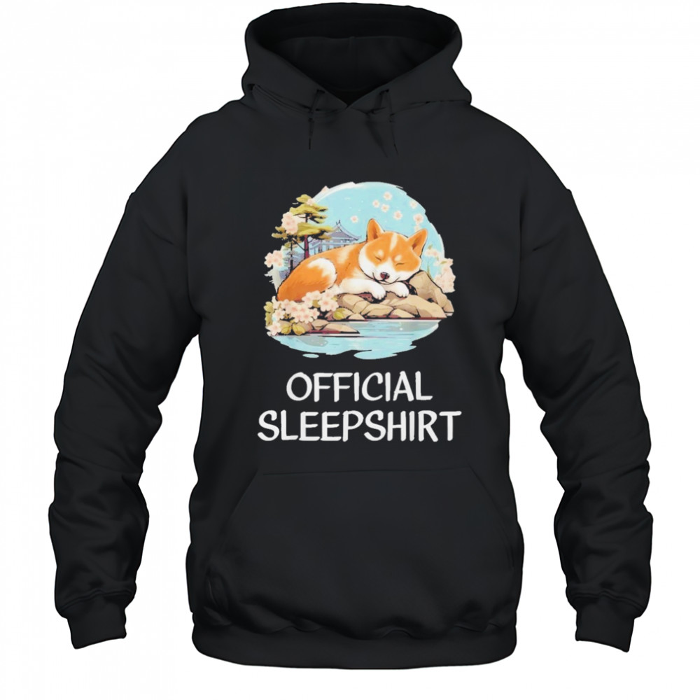 Sleepshirt Shiba Inu Pajama T-Shirt Hoodie