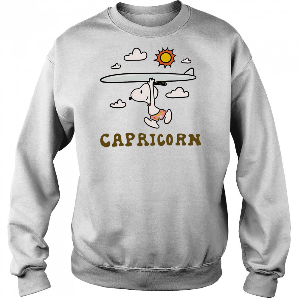 Snoopy Capricorn Zodiac shirt Hoodie