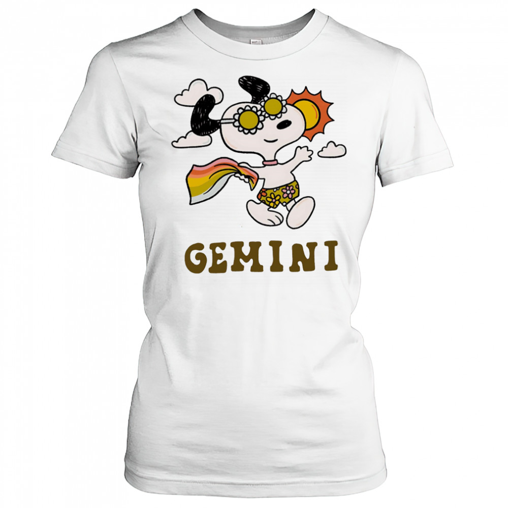 Snoopy Gemini Zodiac shirt Women's T-shirt
