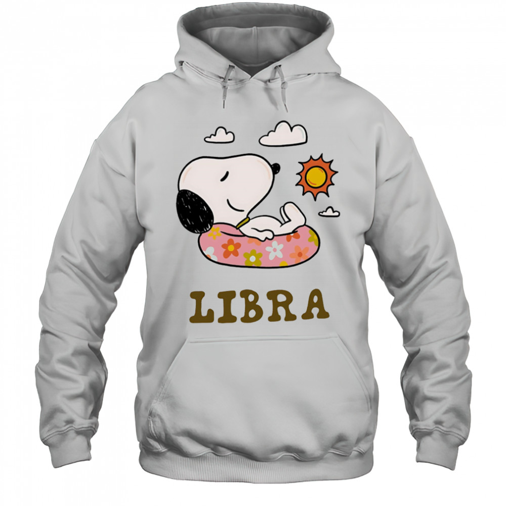 Snoopy Libra Zodiac shirt Hoodie