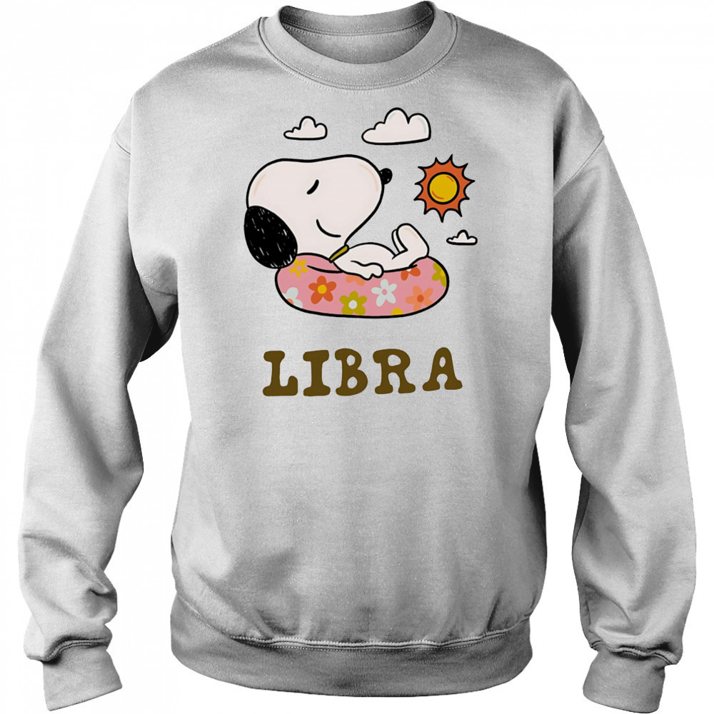 Snoopy Libra Zodiac shirt Hoodie