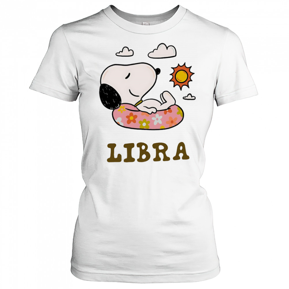Snoopy Libra Zodiac shirt Women's T-shirt