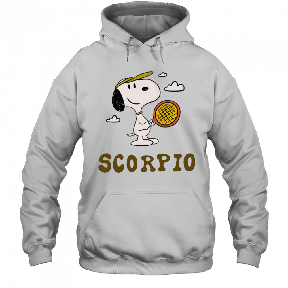 Snoopy Scorpio Zodiac shirt Hoodie