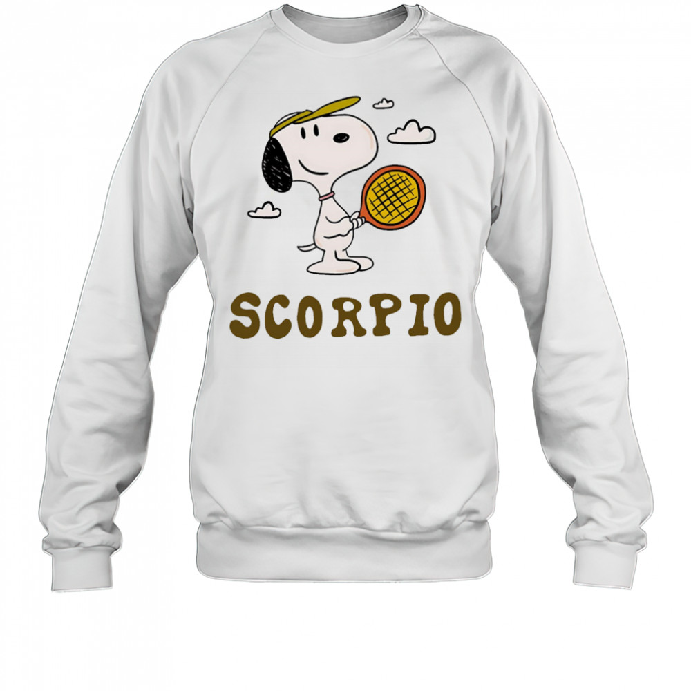 Snoopy Scorpio Zodiac shirt Sweatshirt