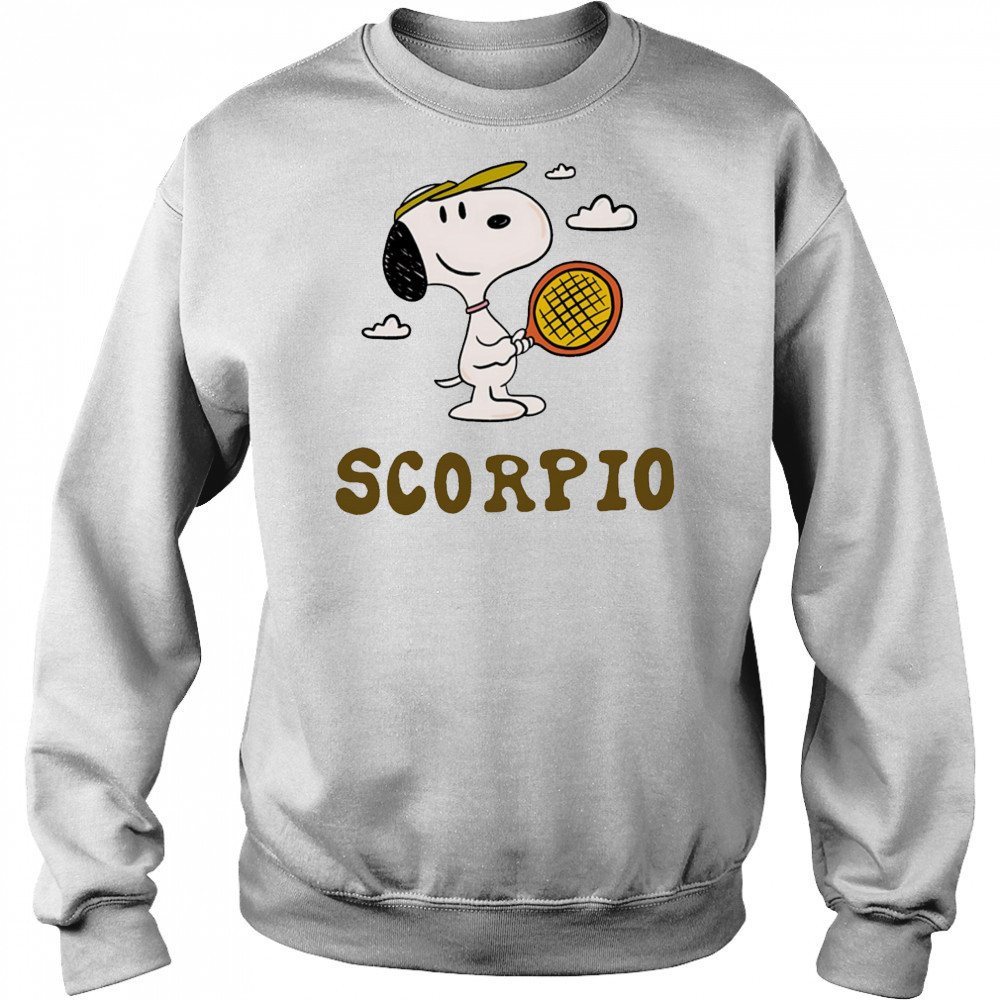 Snoopy Scorpio Zodiac shirt Hoodie