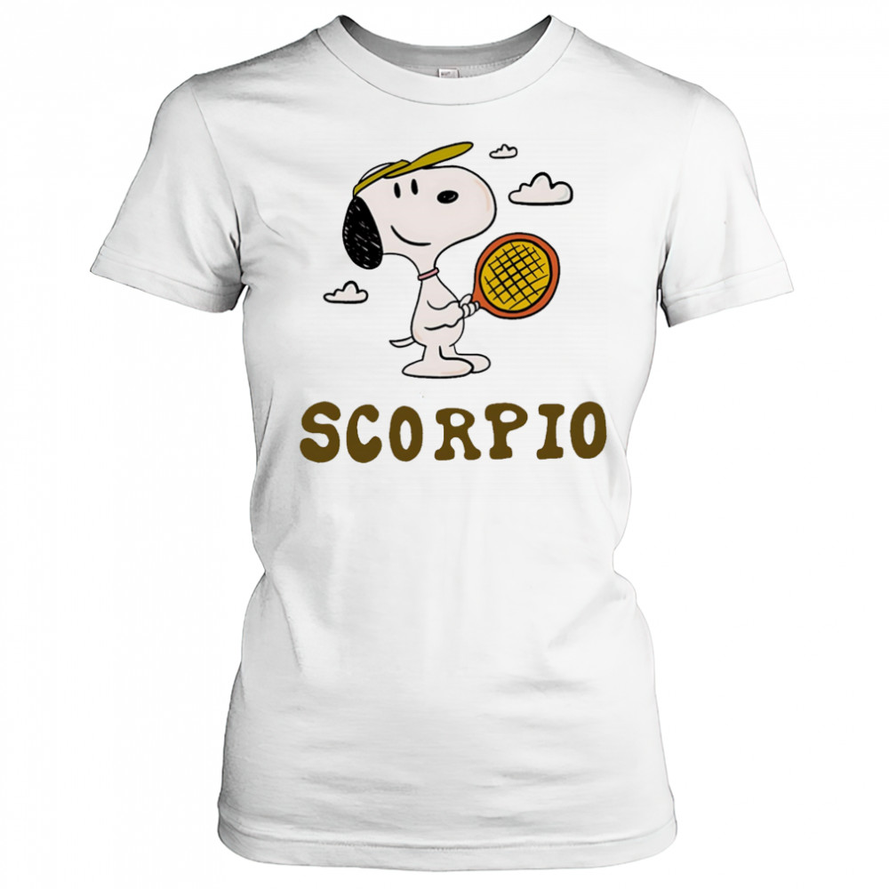 Snoopy Scorpio Zodiac shirt Women's T-shirt
