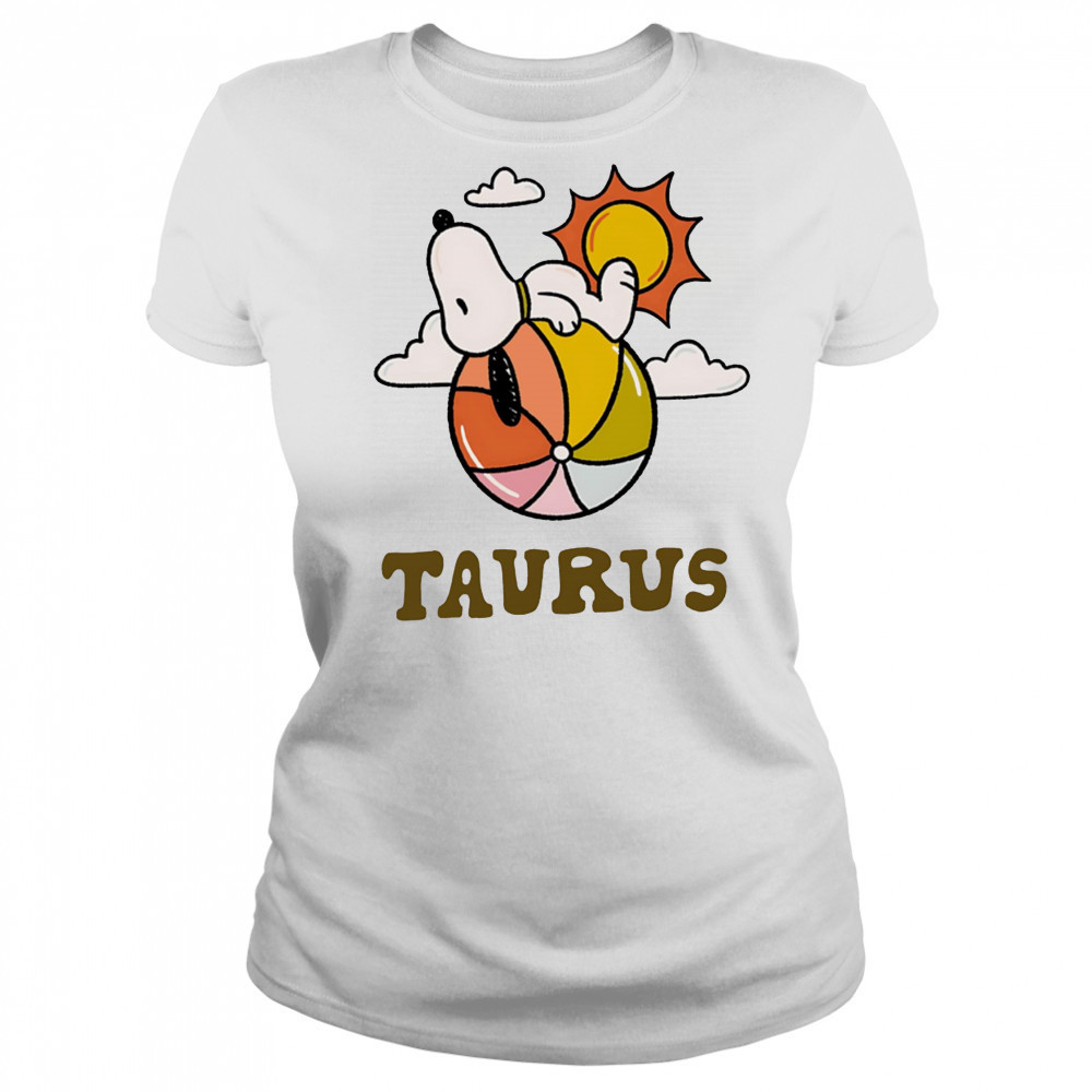 Snoopy Taurus Zodiac shirt Women's T-shirt