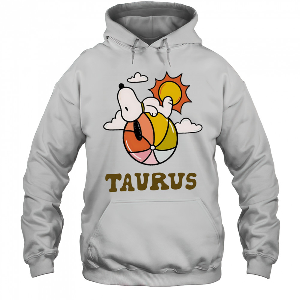 Snoopy Taurus Zodiac shirt Hoodie