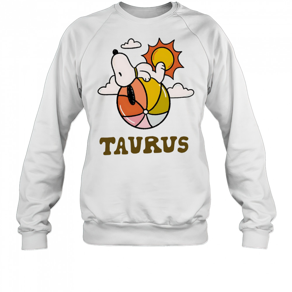 Snoopy Taurus Zodiac shirt Sweatshirt