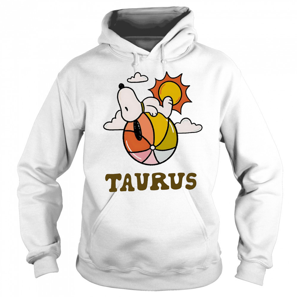 Snoopy Taurus Zodiac shirt Sweatshirt