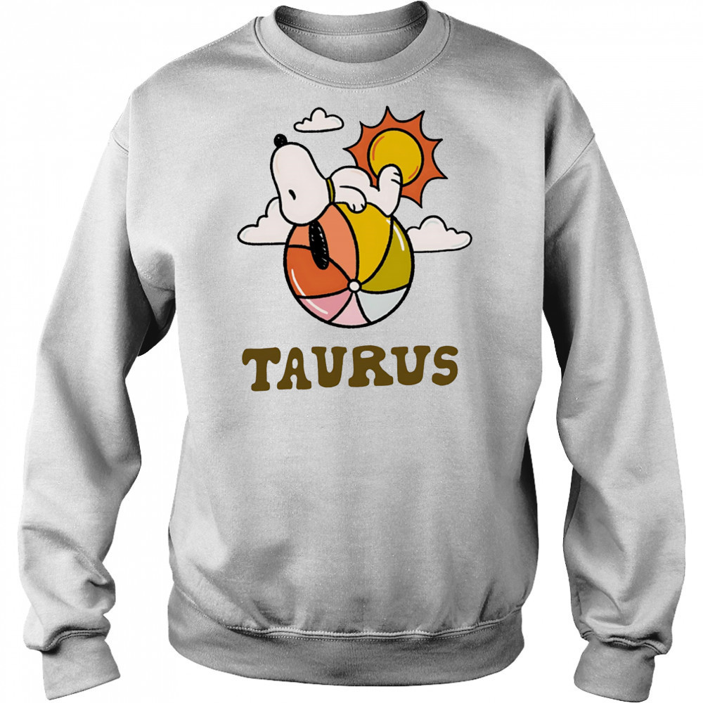 Snoopy Taurus Zodiac shirt Hoodie