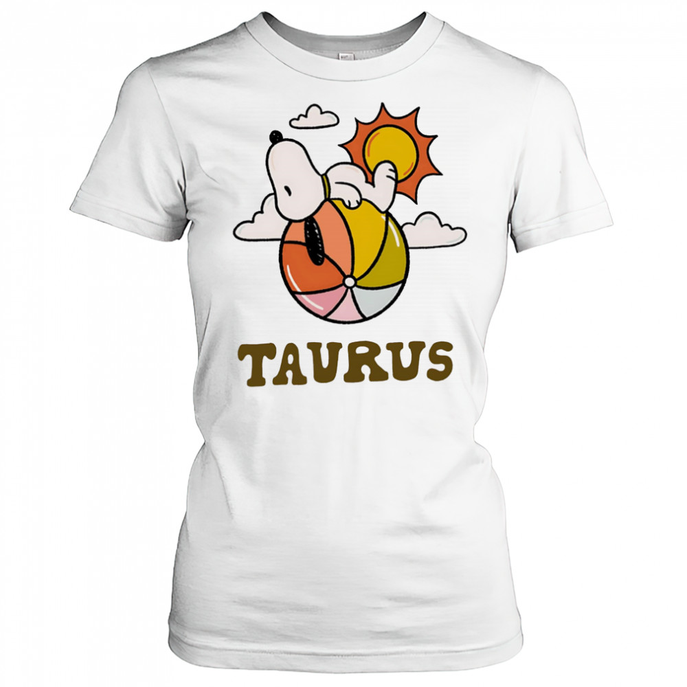 Snoopy Taurus Zodiac shirt Women's T-shirt