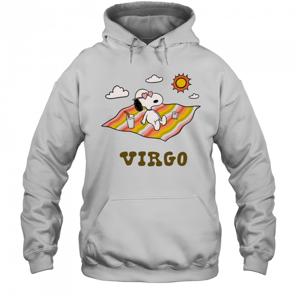 Snoopy Virgo Zodiac shirt Hoodie