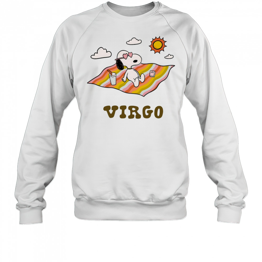 Snoopy Virgo Zodiac shirt Sweatshirt