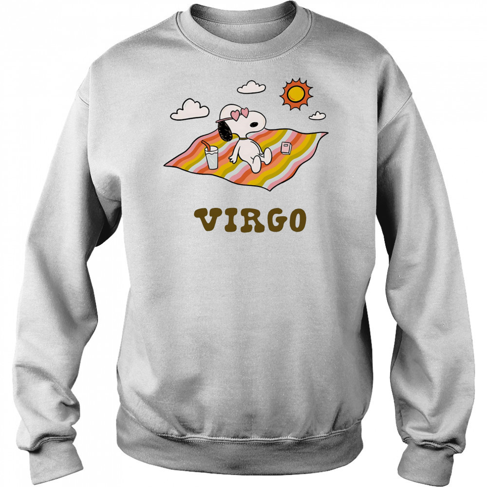 Snoopy Virgo Zodiac shirt Hoodie
