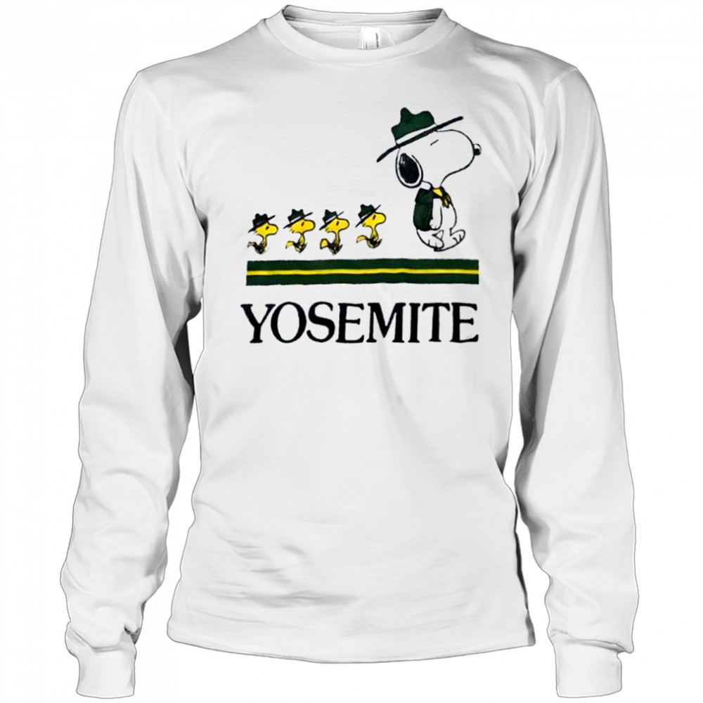 Snoopy Yosemite vintage shirt Long Sleeved