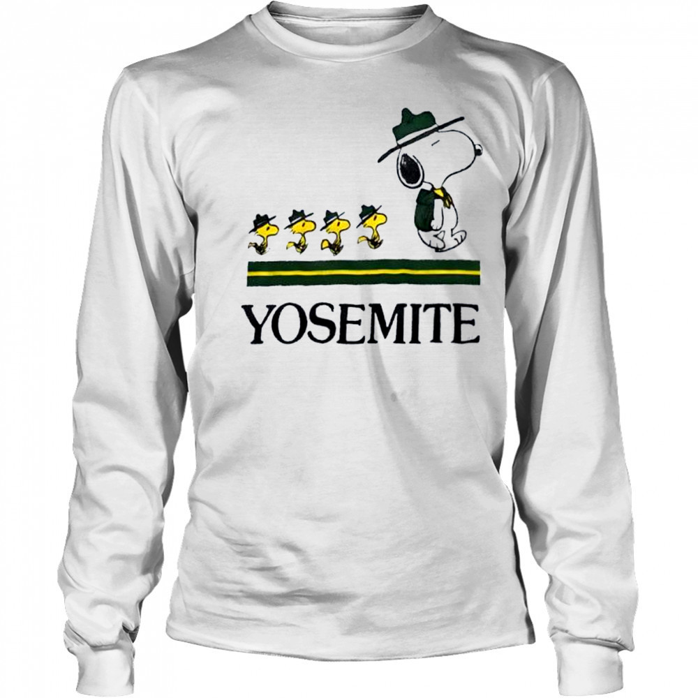 Snoopy Yosemite vintage shirt Long Sleeved