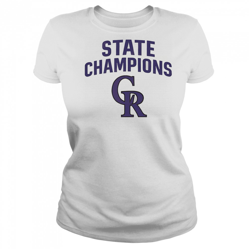State Champions Colorado Rockies shirt Women's T-shirt