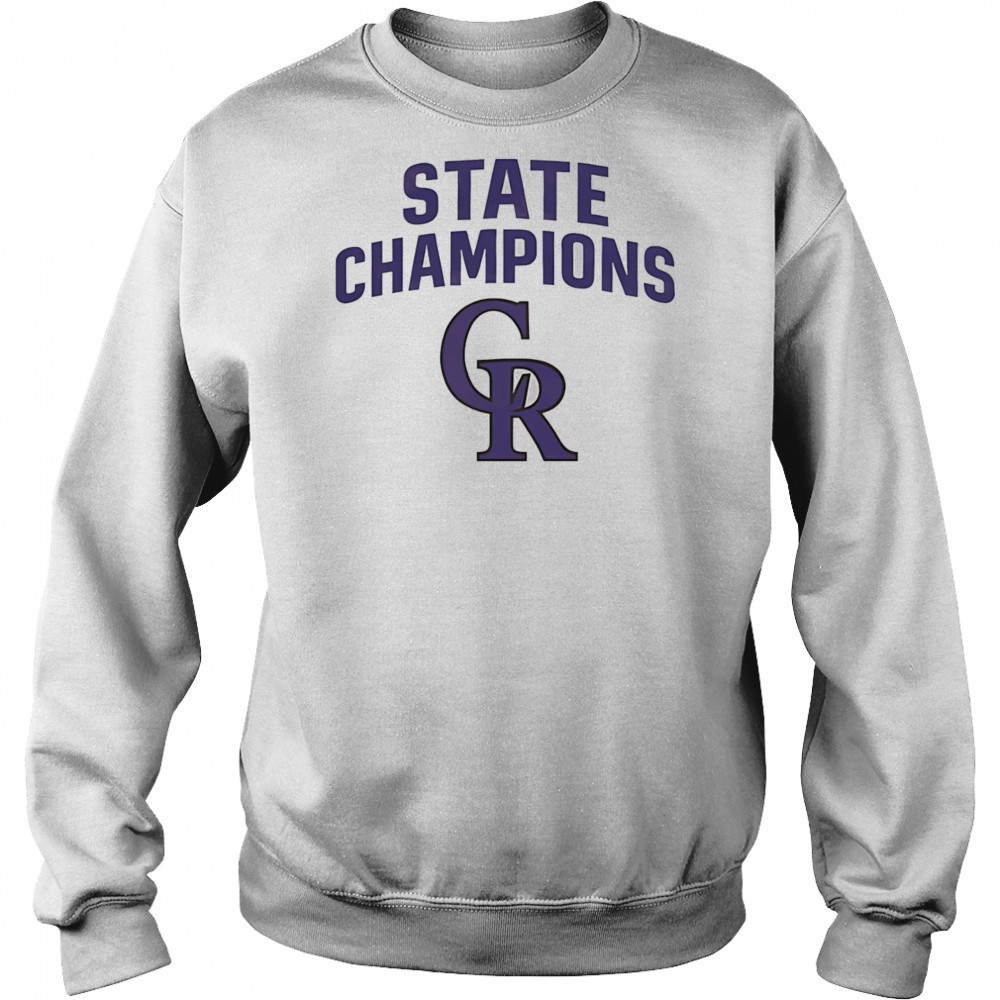State Champions Colorado Rockies shirt Hoodie