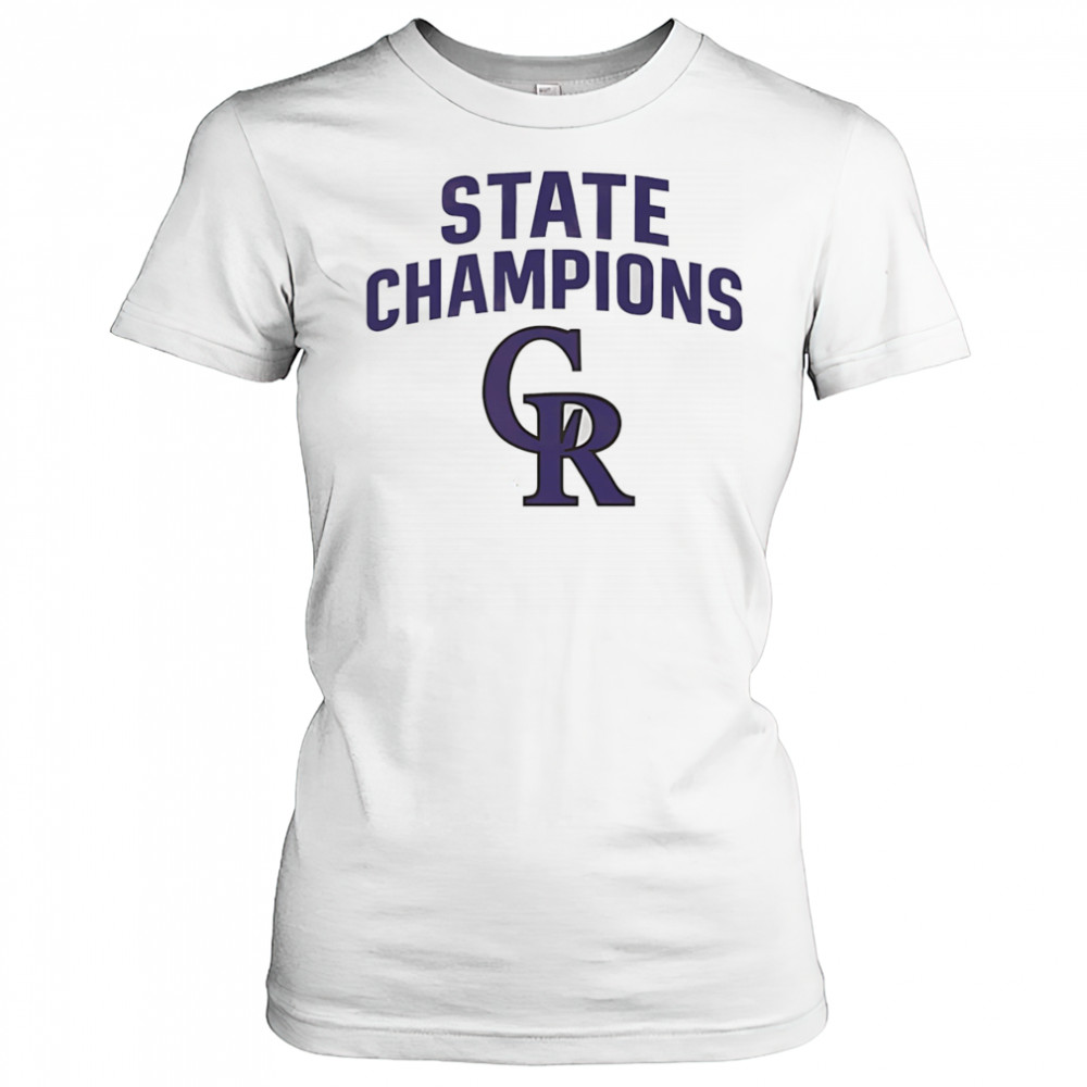 State Champions Colorado Rockies shirt Women's T-shirt