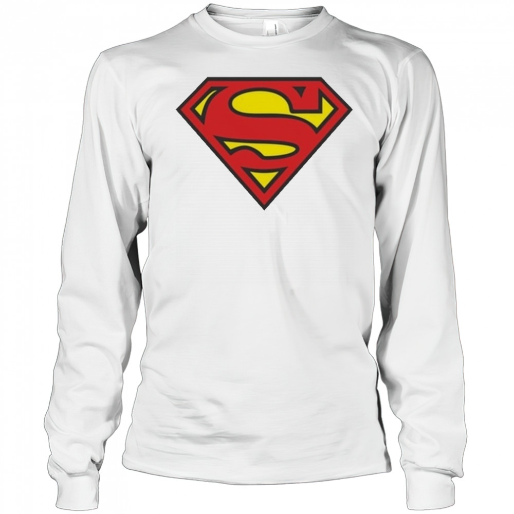 Superman Logo 2025 T-Shirt Long Sleeved