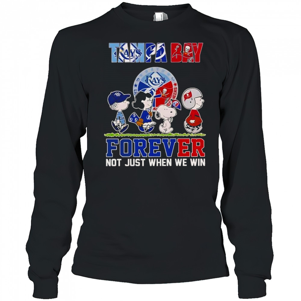 Tampa Bay Rays X Tampa Bay Lightning X Tampa Bay Buccaneers T-Shirt Long Sleeved