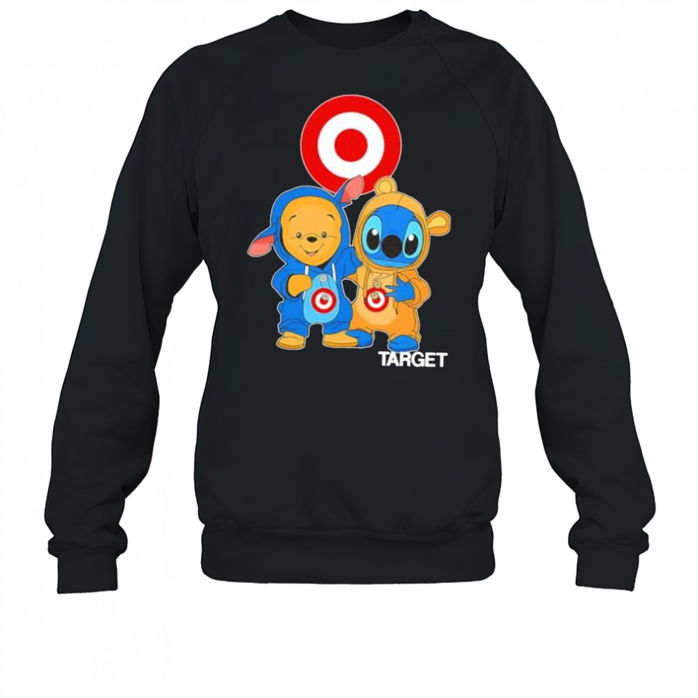 Target pooh and stitch friends shirt Sweatshirt