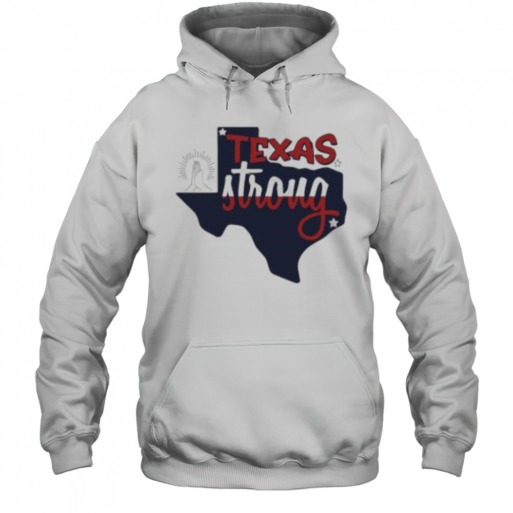 Texas Strong Map shirt Hoodie