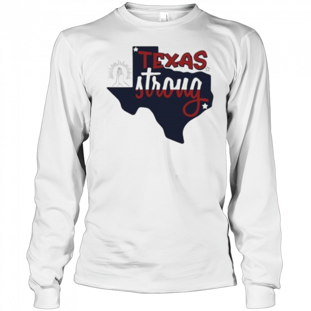 Texas Strong Map shirt Long Sleeved