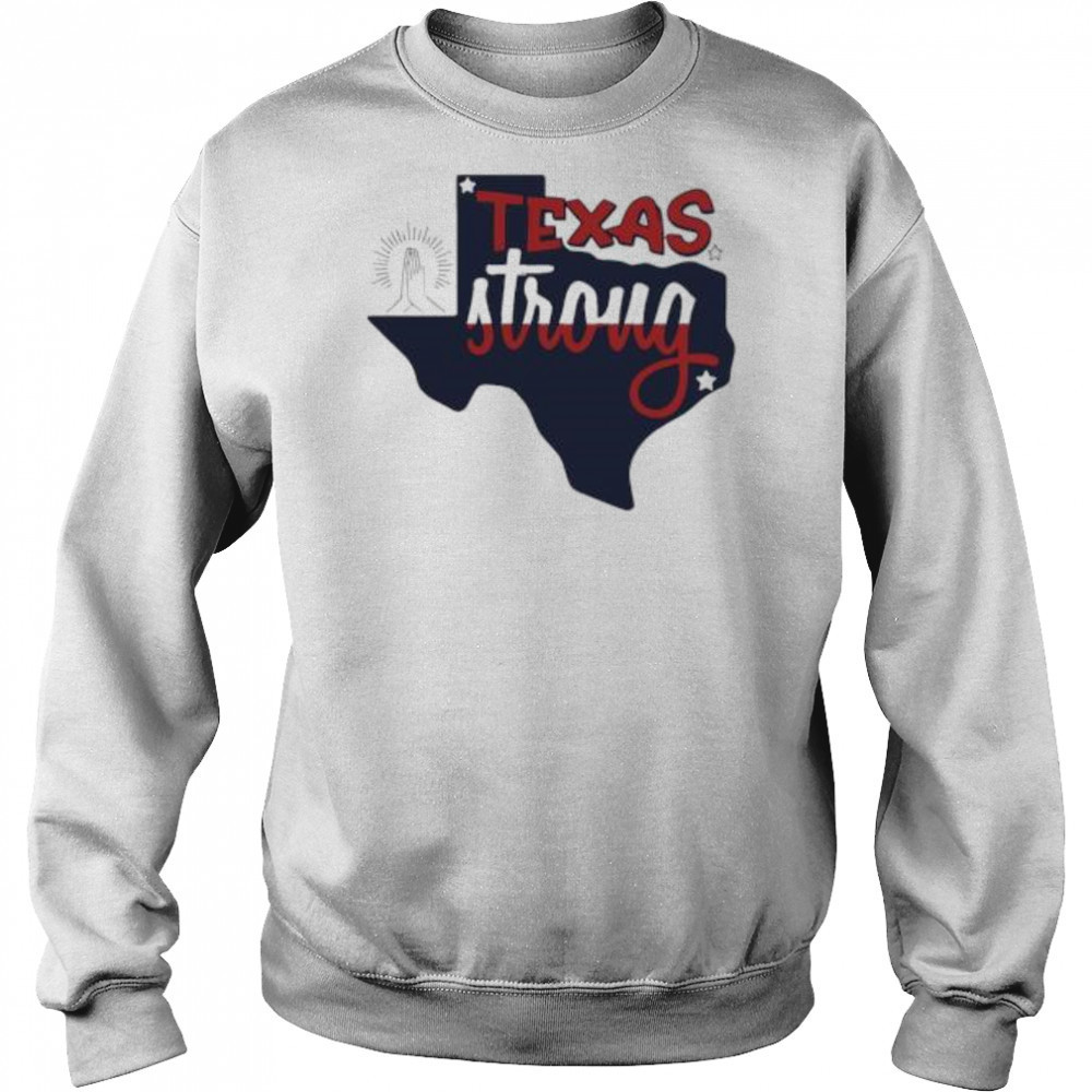 Texas Strong Map shirt Hoodie