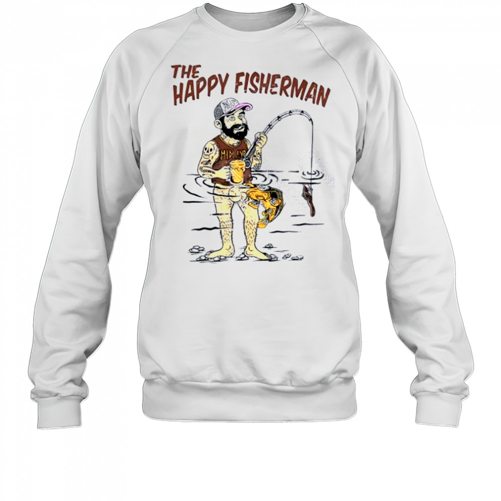 The Happy Fisherman vintage shirt Sweatshirt
