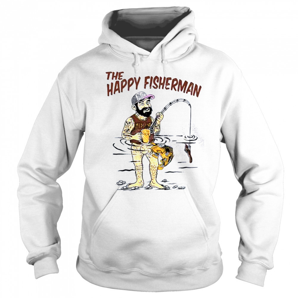 The Happy Fisherman vintage shirt Sweatshirt