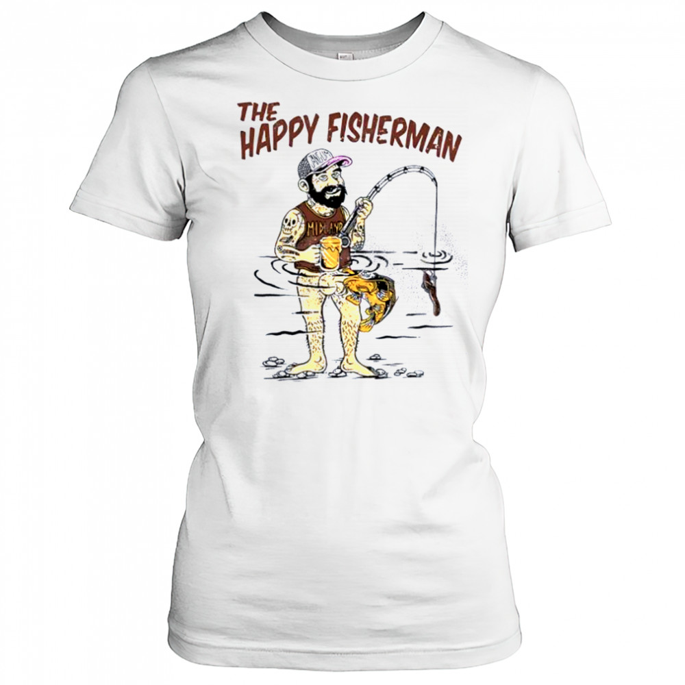 The Happy Fisherman vintage shirt Women's T-shirt