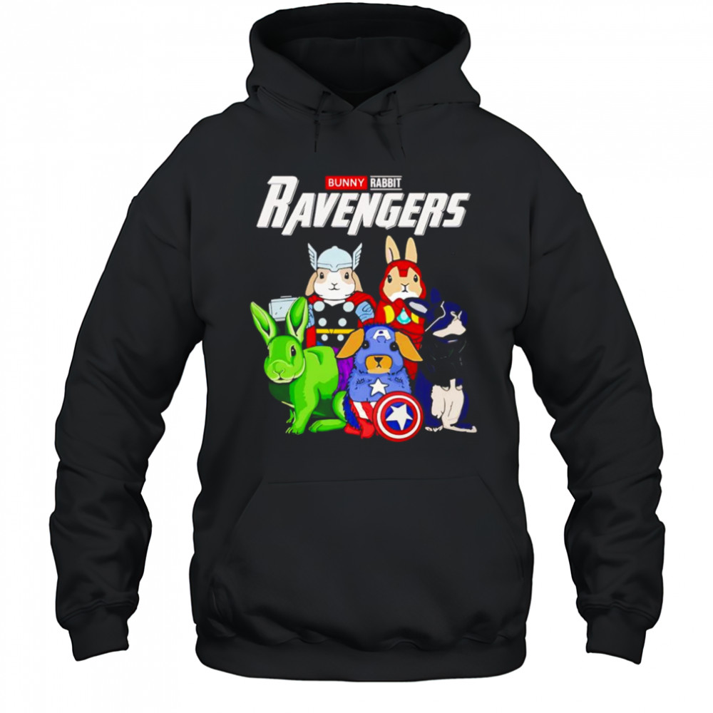 The Ravengers Superheroes Bunny shirt Hoodie