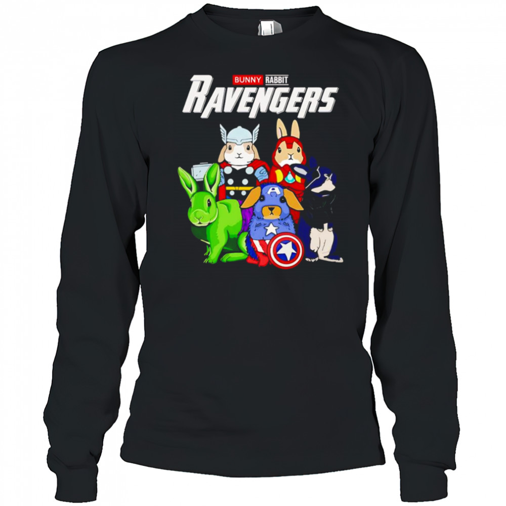 The Ravengers Superheroes Bunny shirt Long Sleeved