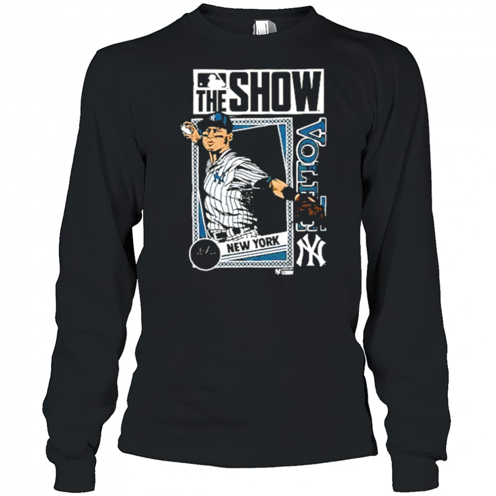 The Show Anthony Volpe New York Yankees MLB Baseball cartoon shirt Long Sleeved