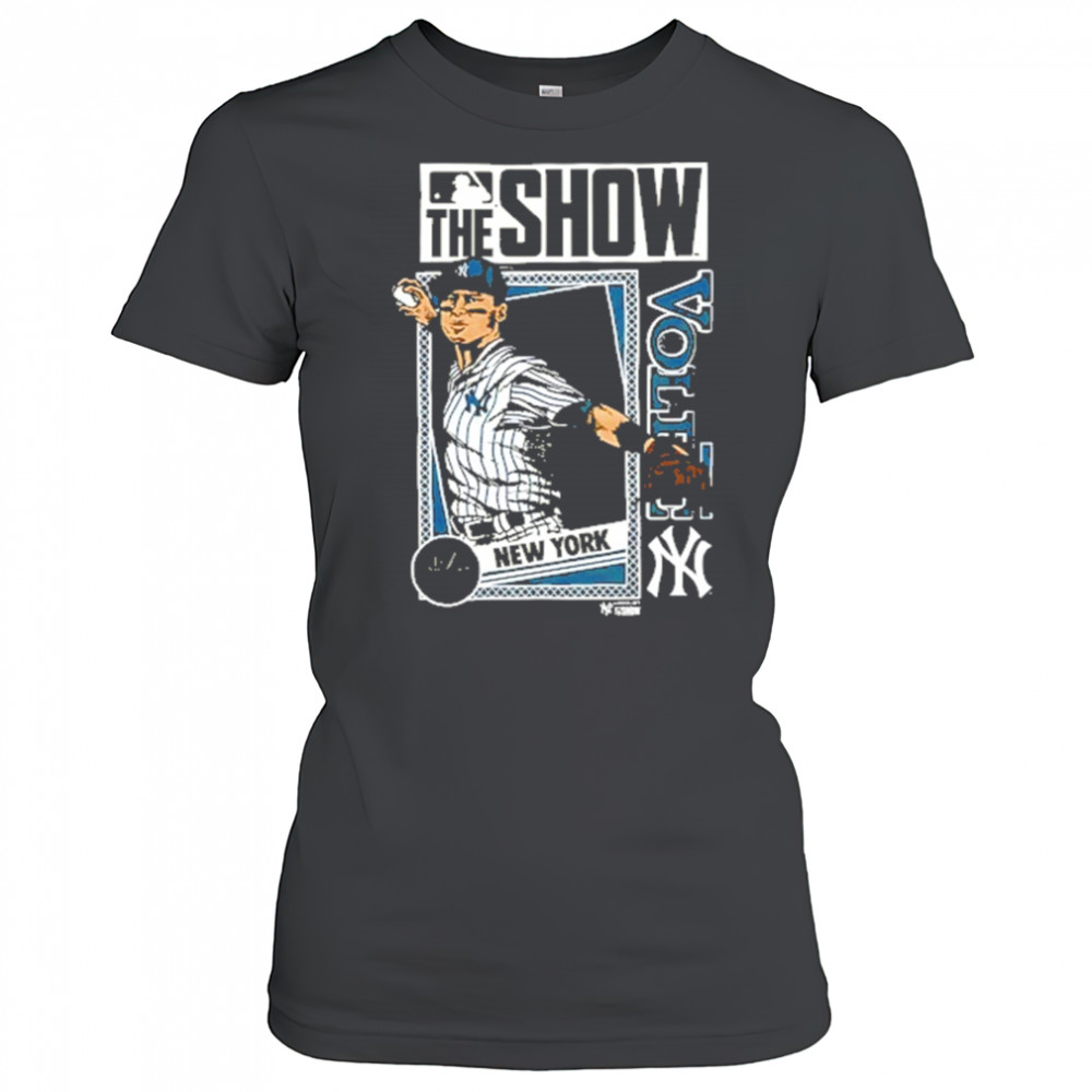 The Show Anthony Volpe New York Yankees MLB Baseball cartoon shirt Women's T-shirt