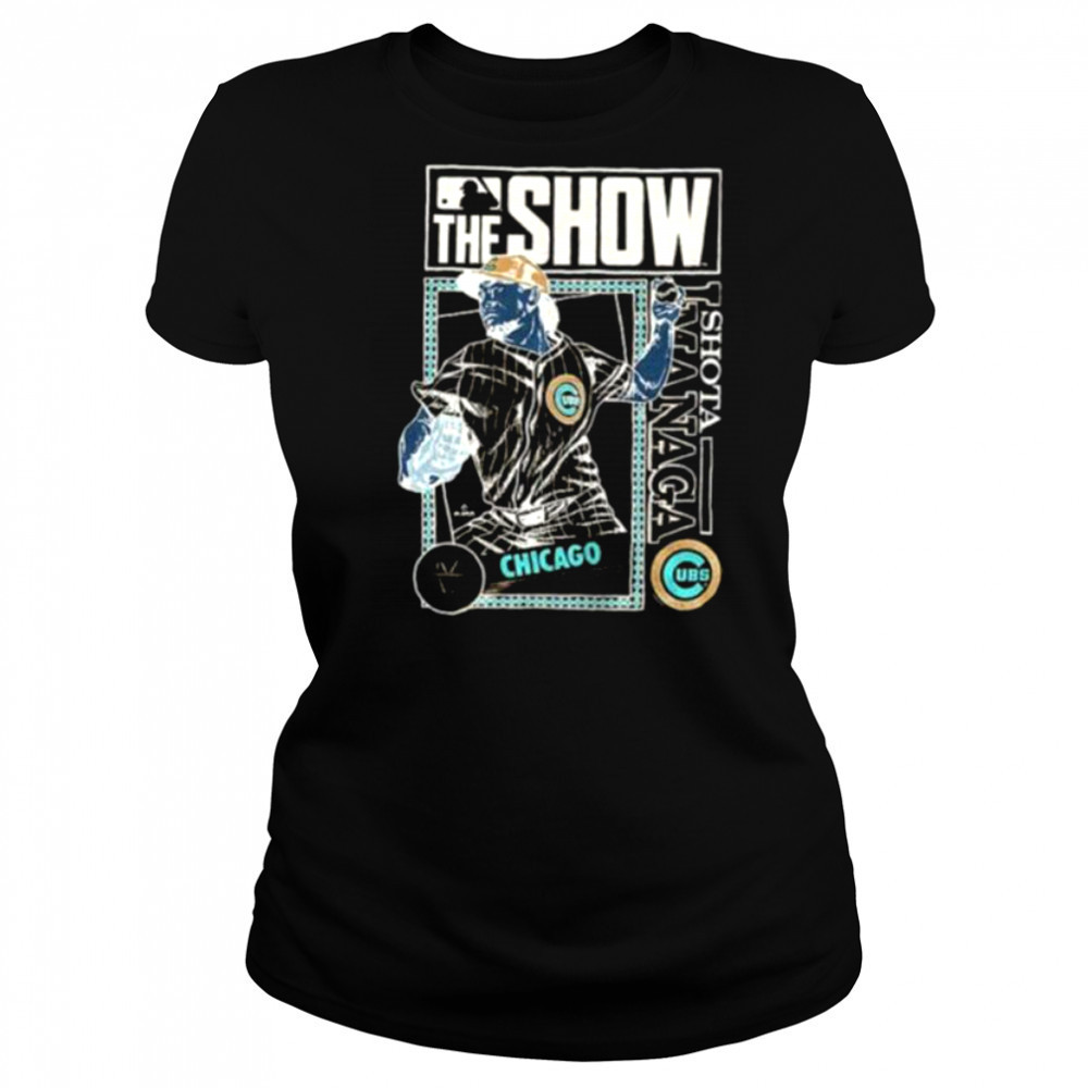 The Show Imanaga Shota Chicago Cubs MLB Baseball cartoon shirt Women's T-shirt