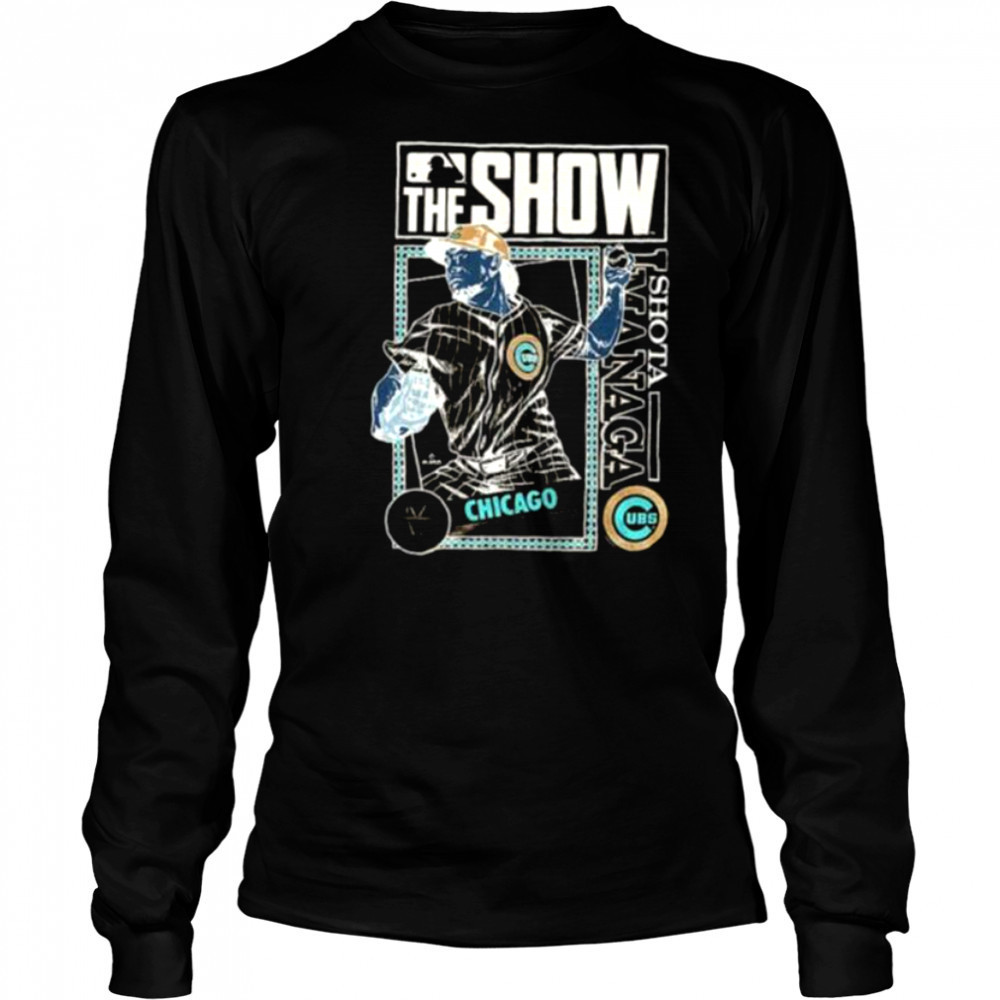 The Show Imanaga Shota Chicago Cubs MLB Baseball cartoon shirt Long Sleeved
