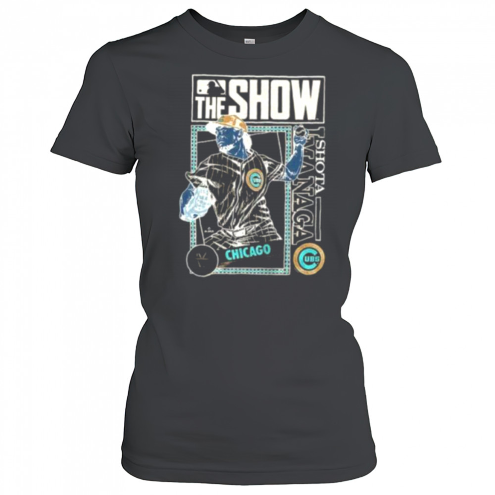The Show Imanaga Shota Chicago Cubs MLB Baseball cartoon shirt Women's T-shirt